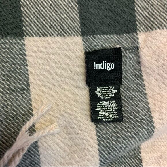 Indigo Pastel Dusty Rose Pink Burgundy Gray Fall Winter Warm Soft Blanket Scarf - Picture 5 of 9